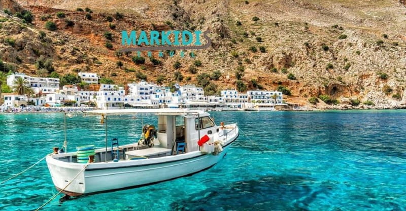 Rethymno: Glyka Nera, Loutro, & Sfakia Day Trip - Glyka Nera, where fresh water meets the sea