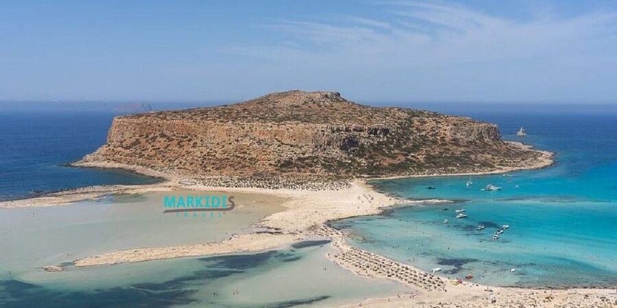 Rethymno: Gramvousa & Balos Lagoon Day Trip with Boat Ticket - Boarding at Kissamos and cruising toward Gramvousa
