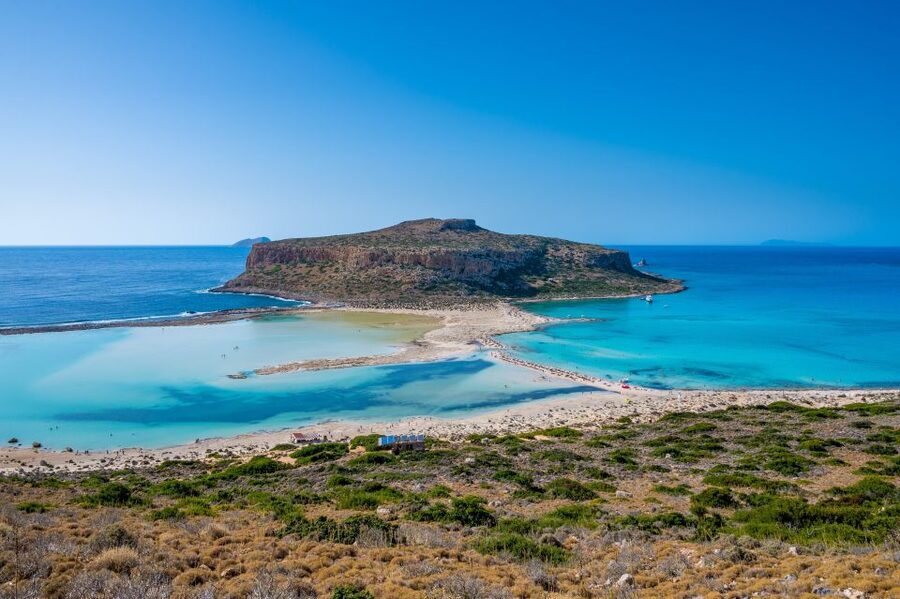 Rethymno: Gramvousa & Balos Lagoon Day Trip with Boat Ticket - Climbing to the Venetian fortress on Gramvousa