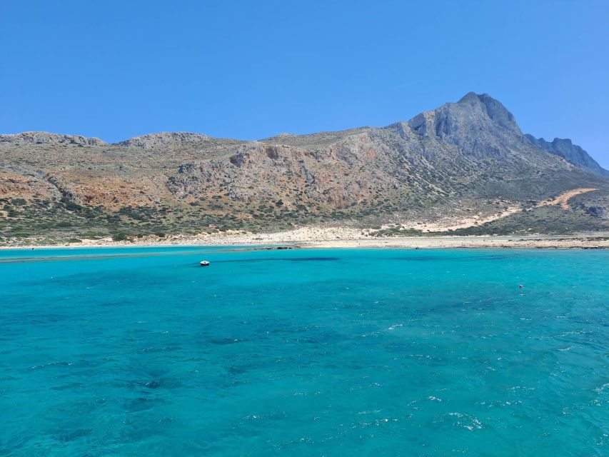 Rethymno: Gramvousa & Balos Lagoon Day Trip with Boat Ticket - Three hours at Balos for swimming and beach time