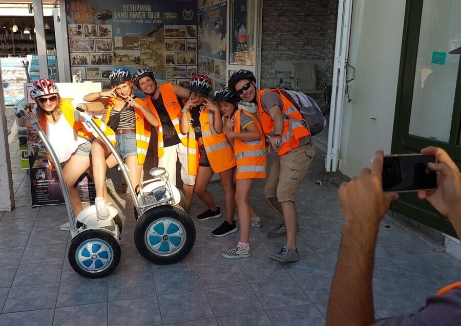 Rethymno: Old Town Segway Tour - Neratze Mosque and the first Old Town sights