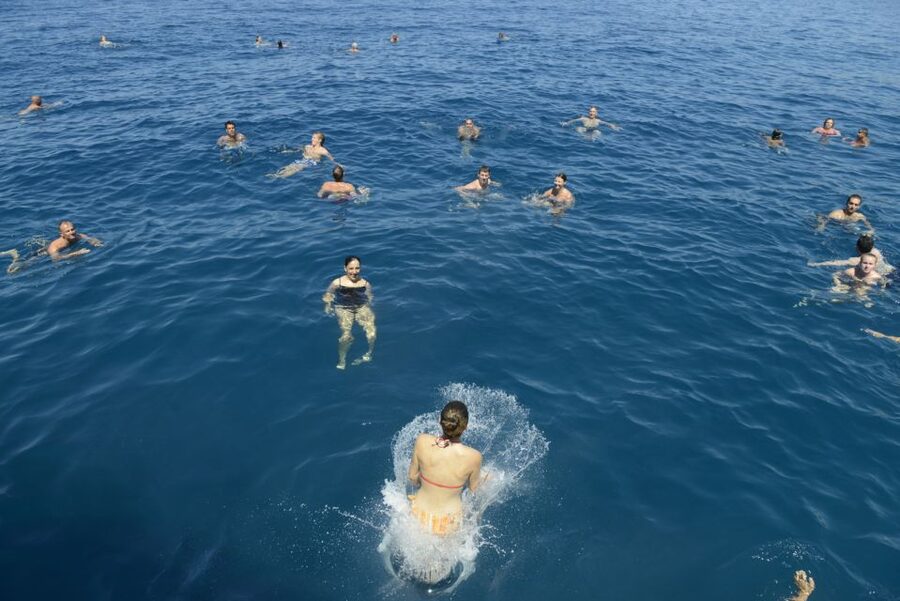 Rethymno: Pirate Boat Cruise with Swimming Stops - Kefalas Bay and the main swim