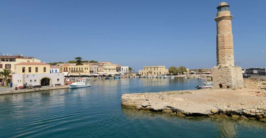Rethymno: Pirate Boat Cruise with Swimming Stops - The west coast view past Gerani