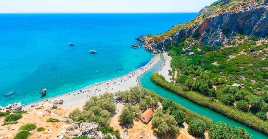 Rethymno: Preveli Beach Damnoni Beach Kourtaliotiko Day Trip - Kourtaliotiko Gorge and the waterfall walk