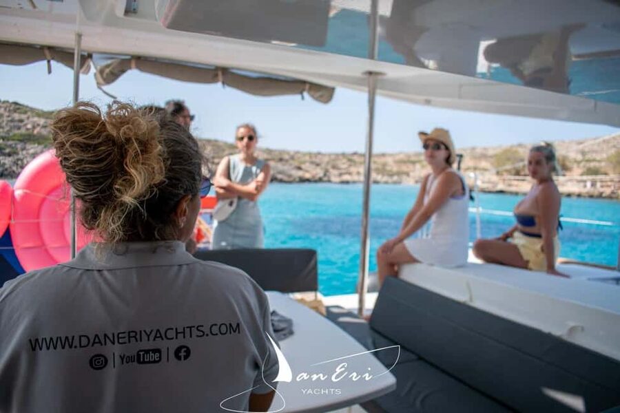 Rethymno: Sailing Catamaran Cruise with Meal & Drinks - The 105-minute sail along Crete’s north coast