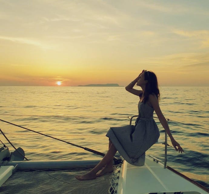 Rethymno: Sunset Catamaran Cruise - Sushi & Open Bar - What the Rethymno sunset catamaran cruise feels like