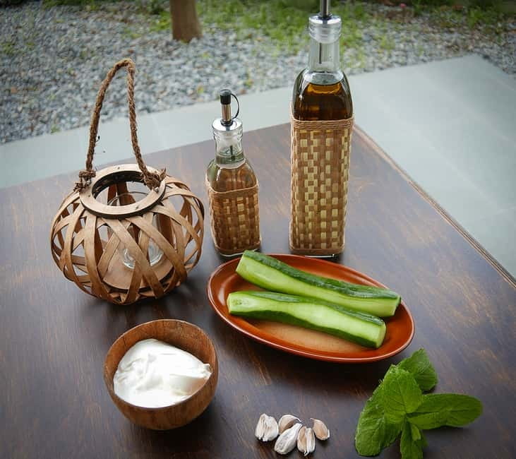 Rethymno: Traditional Cooking Class in a Cretan Village - Dessert, wine, and raki finish the meal