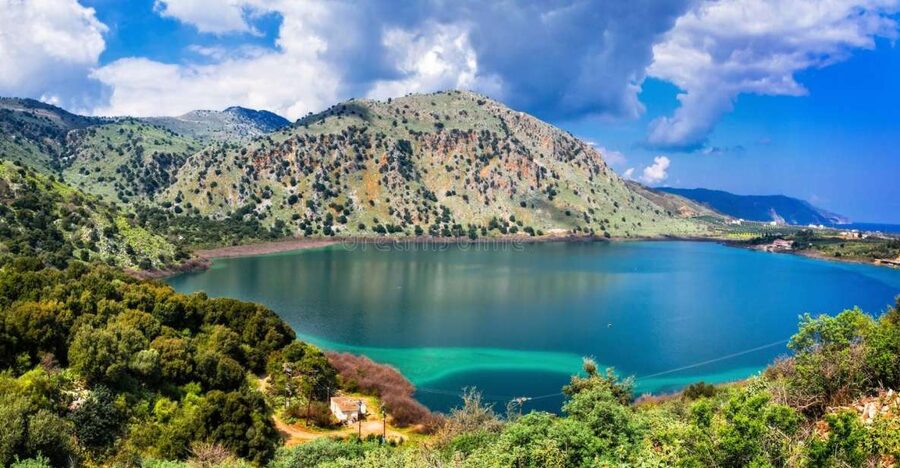 Rethymnon: Kournas Lake, Argyroupolis, and Olive Oil Tour - Argyroupolis brings water to the hills