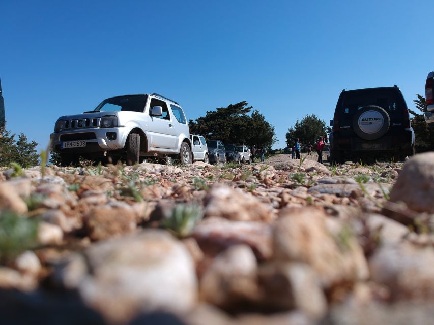 Rhodes: 4x4 Self-Drive Jeep Tour with Pickup in the North - Pickup from northern Rhodes