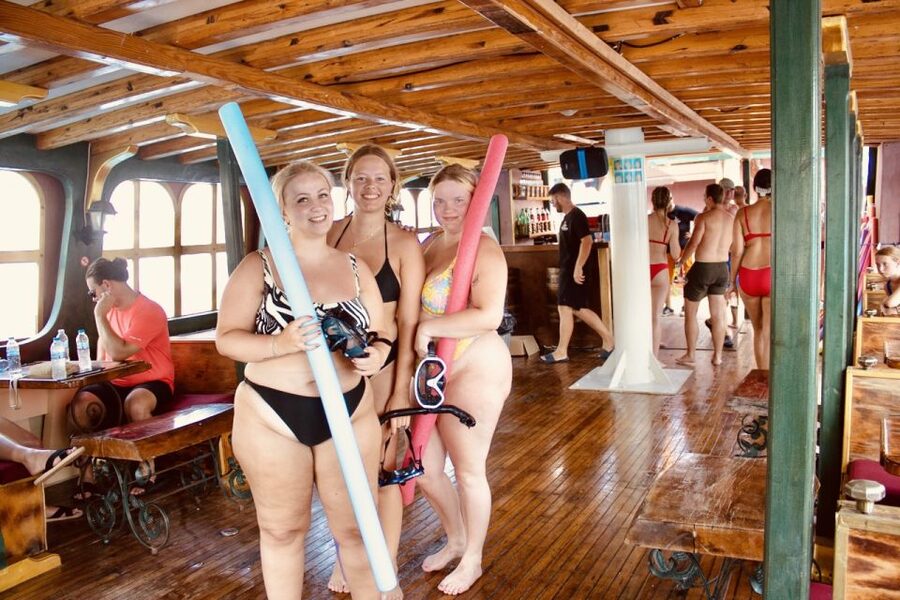 Rhodes: All Inclusive Day Cruise with BBQ & Unlimited Drinks - Greek BBQ, hot dogs, and waffles