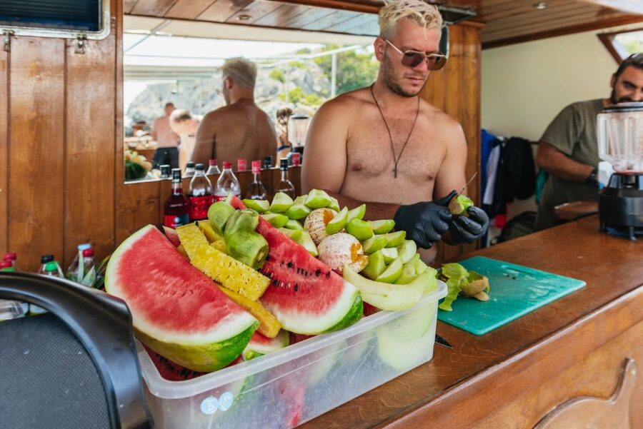 Rhodes: Anthony Quinn, Ladiko and Caves All-Inclusive Cruise - Ladiko Bay, a calmer final swim