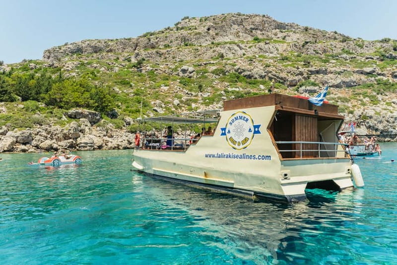 Rhodes: Anthony Quinn, Ladiko and Caves All-Inclusive Cruise - Anthony Quinn Bay, the photogenic first stop
