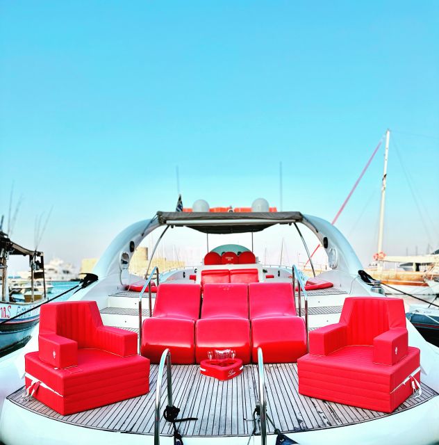 Rhodes: Beach Cruise with Swimming, Meal, & Unlimited Drinks - Leaving Mandraki Marina beside Rhodes Old Town