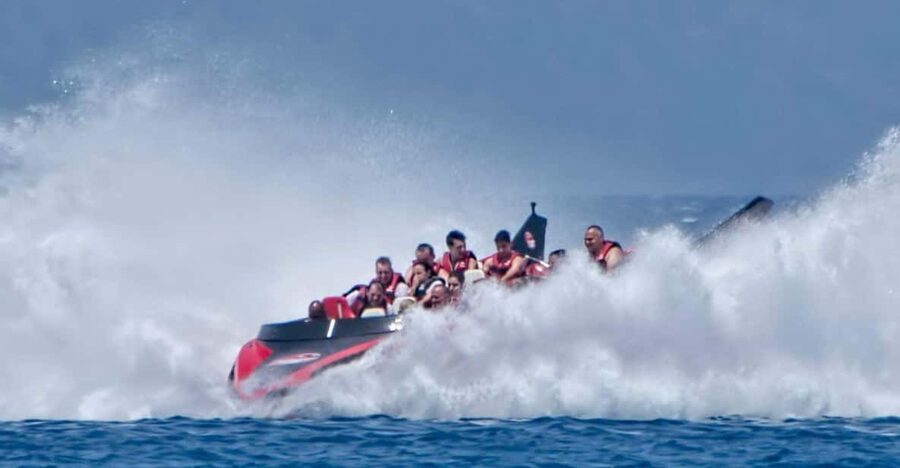 Rhodes: Beaches Trip by Jet Boat with Snorkeling and Drinks - A fast start from Mandraki Harbour