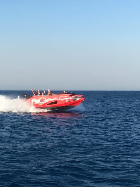 Rhodes: Beaches Trip by Jet Boat with Snorkeling and Drinks - A short Rhodes Town cruise and Oasis Beach Kallithea