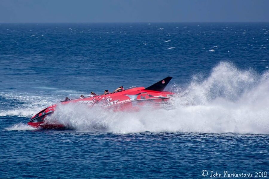 Rhodes: Beaches Trip by Jet Boat with Snorkeling and Drinks - Santa Marina gives you another 45 minutes in the water