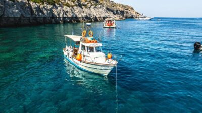 Captain Manolis Fishing Trip with BBQ and Swimming