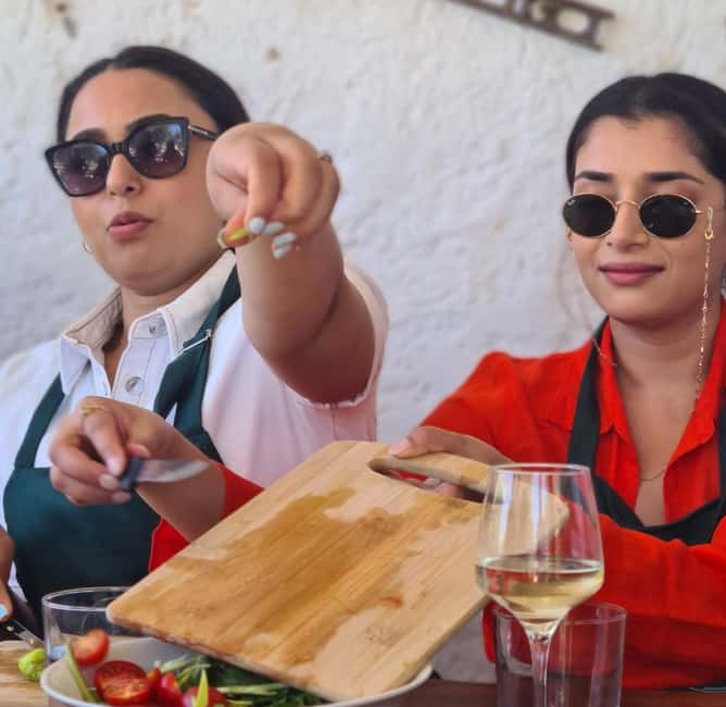 Rhodes: Cooking Class & Lunch at a Traditional Farmhouse - A farmhouse lunch, not a polished cooking studio