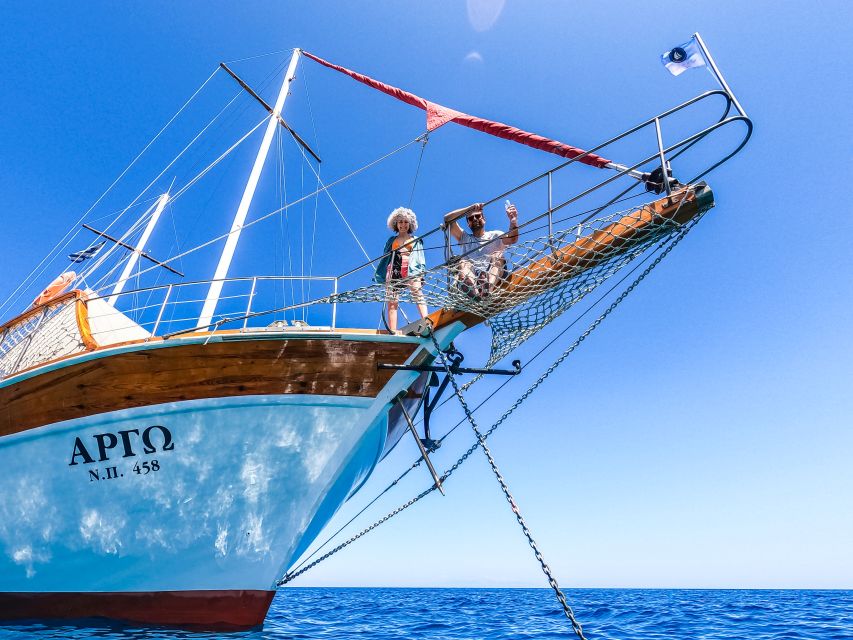 Rhodes: Cruise with 3 Stops, Lunch and Unlimited Drinks - Kallithea Springs: clear water and rocky entry points