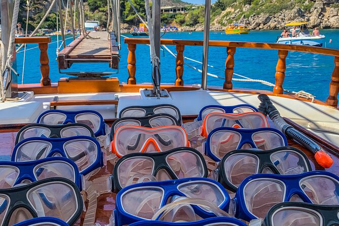 Rhodes Day Cruise (with lunch & unlimited drinks) 5,5 Hours - Kallithea Springs for the final swim