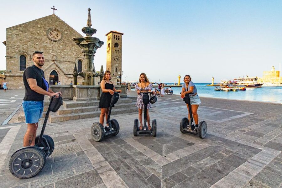 Rhodes: Explore the New and Medieval City on a Segway - Returning by an alternate route