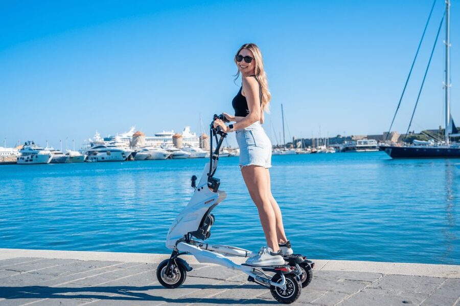 Rhodes: Explore the New and Medieval City on Trikkes - At a glance: what makes this ride useful