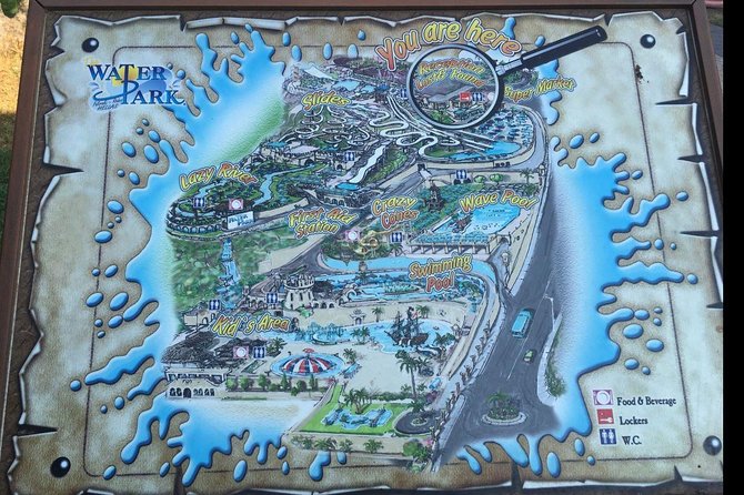 Rhodes Faliraki Water Park Admission Ticket - Food, drinks, and the easy payment option