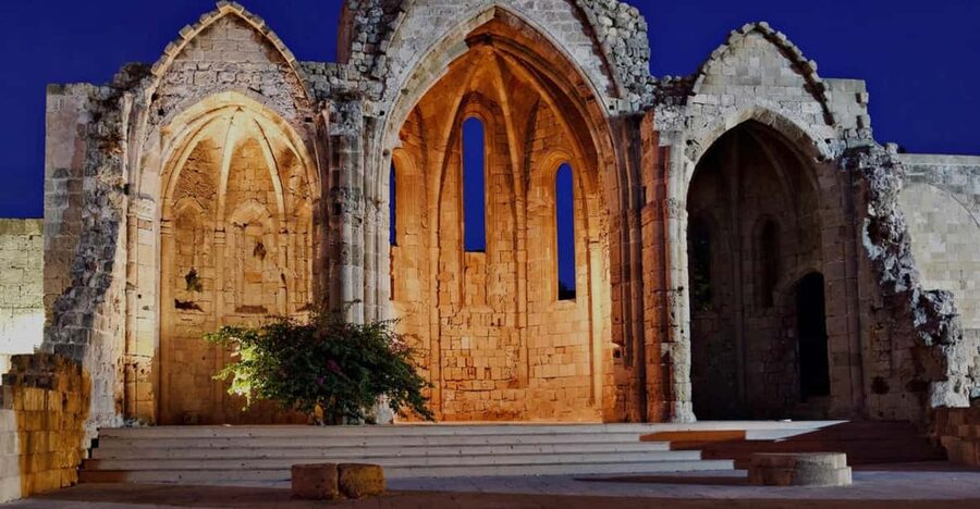 Rhodes: Free exploration of Rhodes City Transfer. - The Acropolis connects Rhodes to ancient Greece