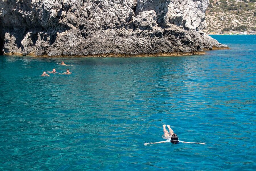 Rhodes: Full Day East Coast Bay to Bay Boat Trip with Lunch - Four famous bays in one long Rhodes day