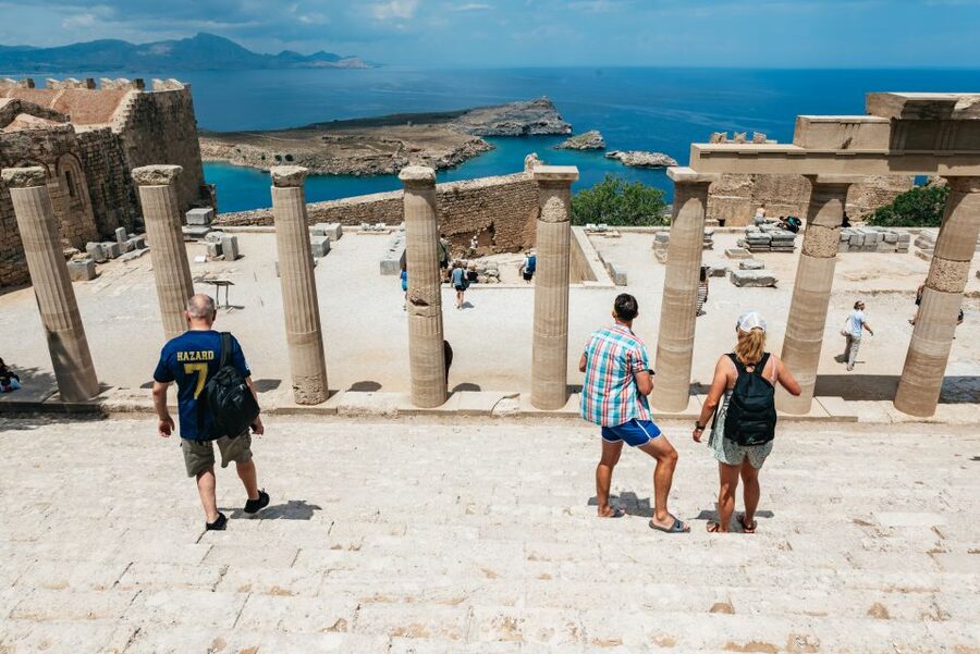 Rhodes: Guided Bus Trip to Lindos Village & Seven Springs - What the guide adds to the day