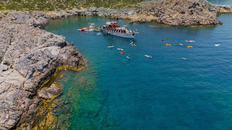 Rhodes: Gulet Trip with Food, Drinks, SUP, Kayak & Swimming - FAQ