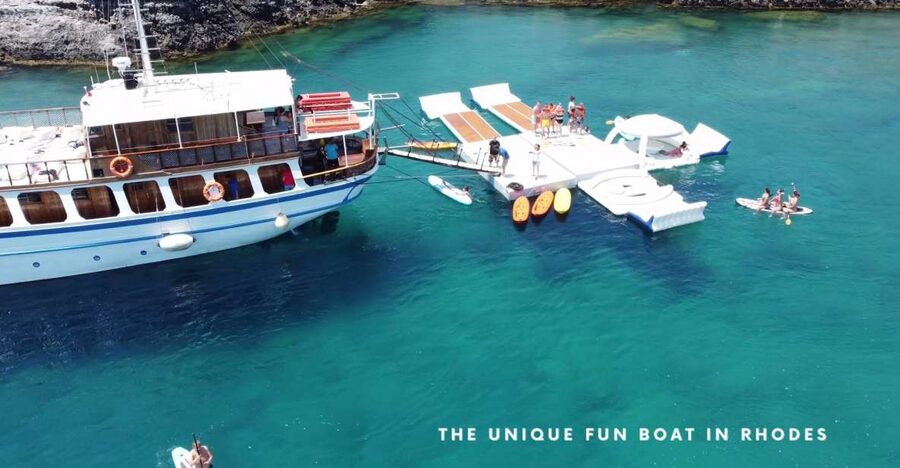 Rhodes: Gulet Trip with Food, Drinks, SUP, Kayak & Swimming - What the $78 price really covers