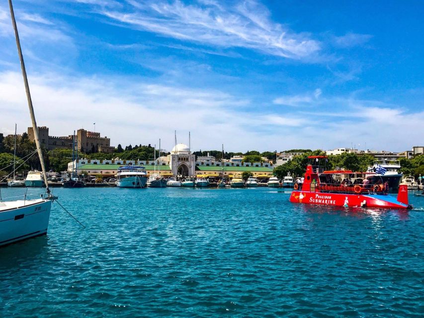 Rhodes: Hop-on Hop-off Bus and Submarine Tour - Bus commentary can make or break the first half