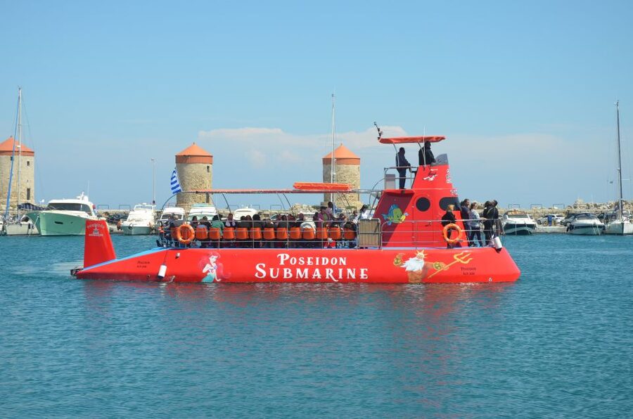 Rhodes: Hop-on Hop-off Bus and Submarine Tour - What $41 buys you