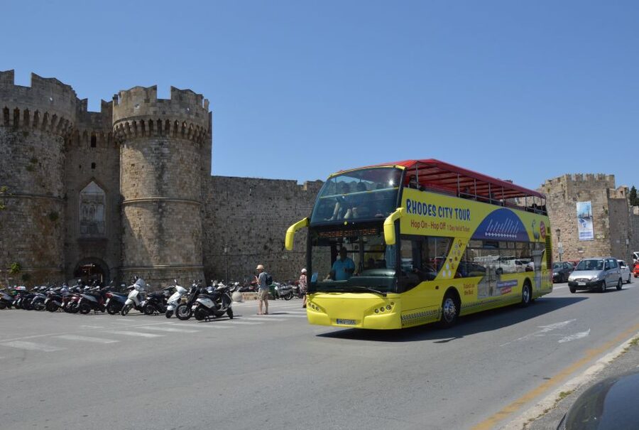 Rhodes: Hop-On Hop-Off City Tour Bus - What the 45-minute loop is really worth