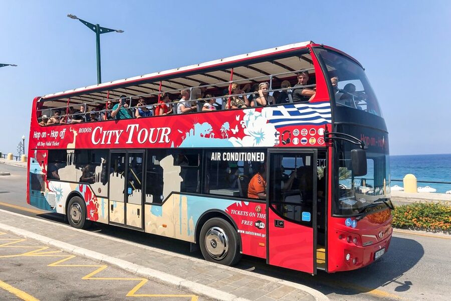 Rhodes: Hop-On Hop-Off Sightseeing Bus Tour - Key points before you board