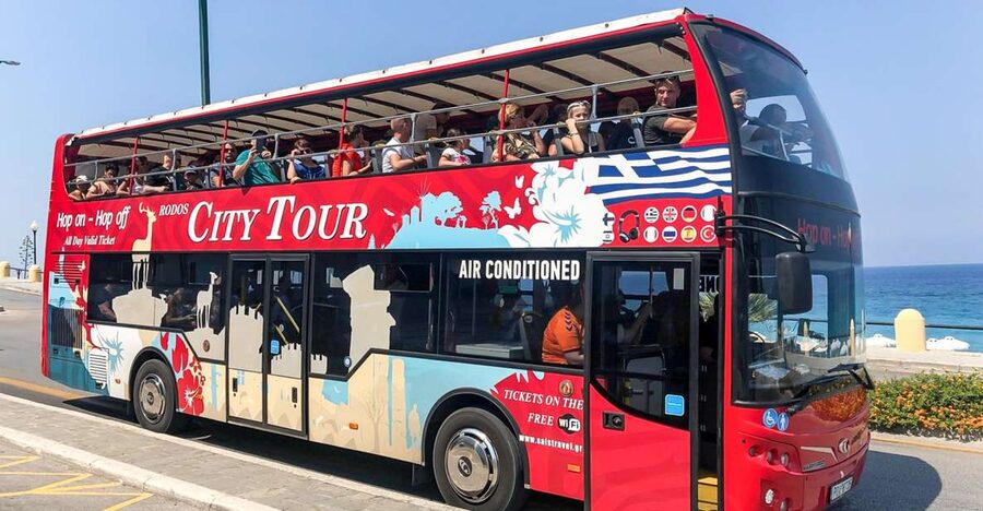 Rhodes: Hop-On Hop-Off Sightseeing Bus Tour - What this Rhodes bus tour really covers