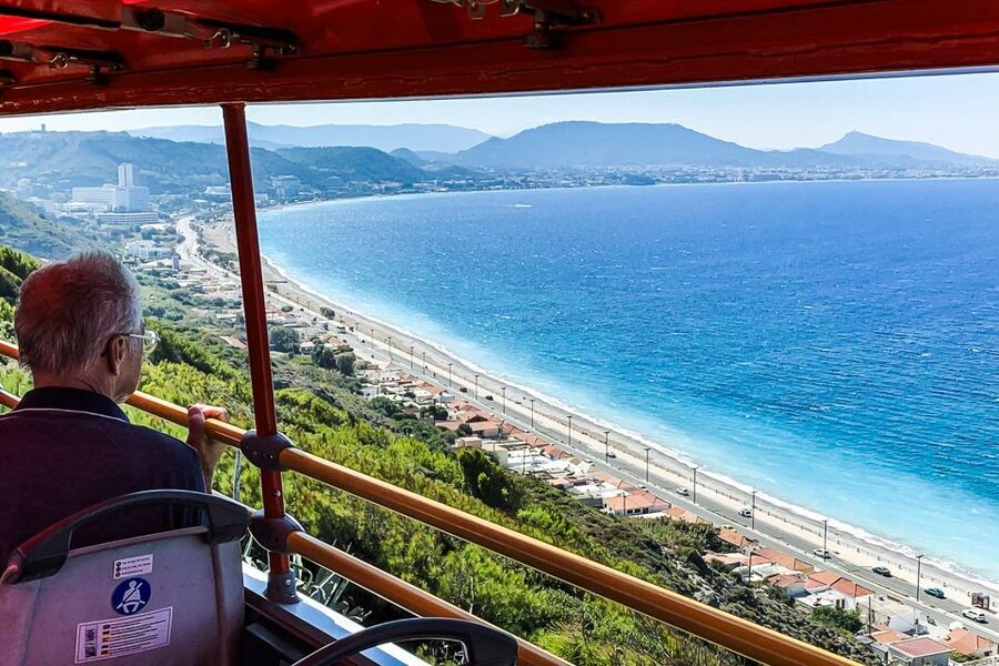 Rhodes: Hop-On Hop-Off Sightseeing Bus Tour - How to plan the one-hour bus frequency