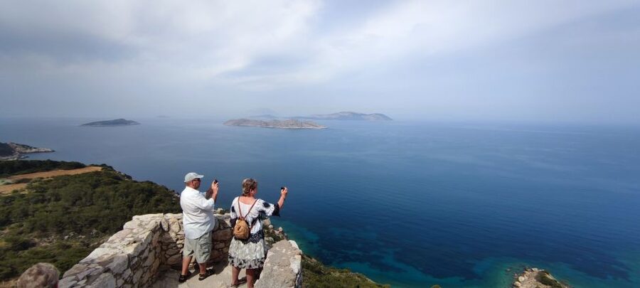 Rhodes: Kamiros, Embona, Mt. Profitis Ilias & Kallithea Tour - Embona: wine, olive oil, and a practical lunch break