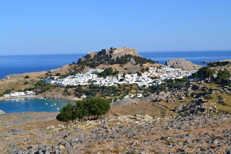 Rhodes: Lindos & Butterfly Valley Guided Tour - Hotel pickup and the ride across Rhodes