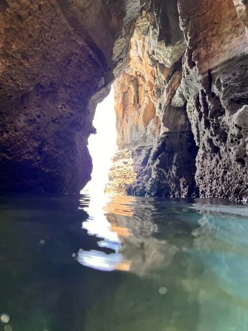 Rhodes: RIB Cruise with Drinks and 4 Swim Stops - Anthony Quinn Bay and the Guns of Navarone setting
