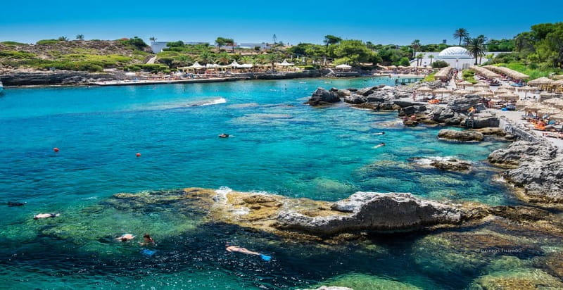 Rhodes: RIB Cruise with Drinks and 4 Swim Stops - A small boat with useful comforts