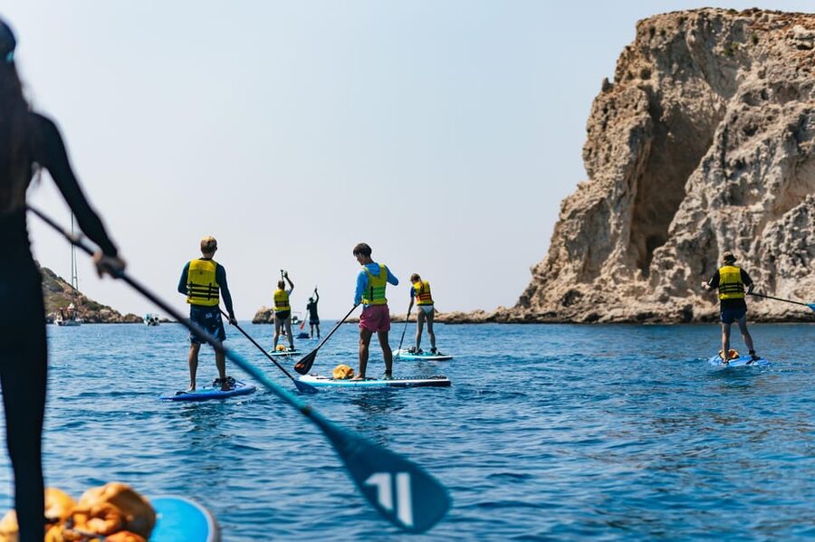 Rhodes: Stand-Up Paddleboard and Snorkeling Tour - Starting in Stegna with a proper paddleboard lesson