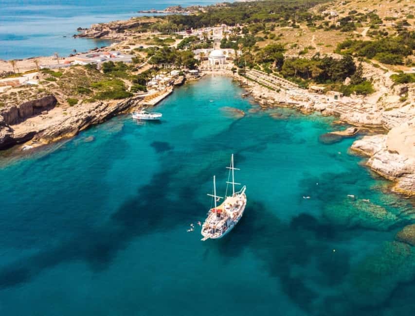 Rhodes: Sunset Cruise w/ Gourmet Buffet, Drinks & Live Music - Leaving Mandraki Port around 6pm