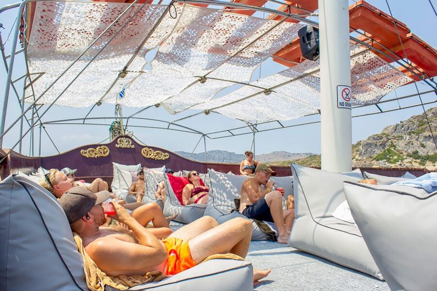 Rhodes: Sunset Cruise with Greek BBQ and Unlimited Drinks - What the open bar is really worth