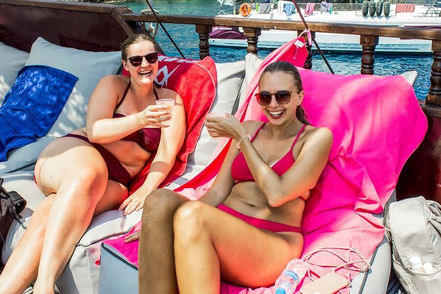 Rhodes: Sunset Cruise with Greek BBQ and Unlimited Drinks - Comfort, access, and the top deck question