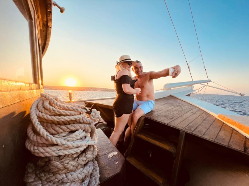 Rhodes: Sunset Cruise with Unlimited Aperol, Beer, and Wine - Food choices and the possible BBQ upgrade