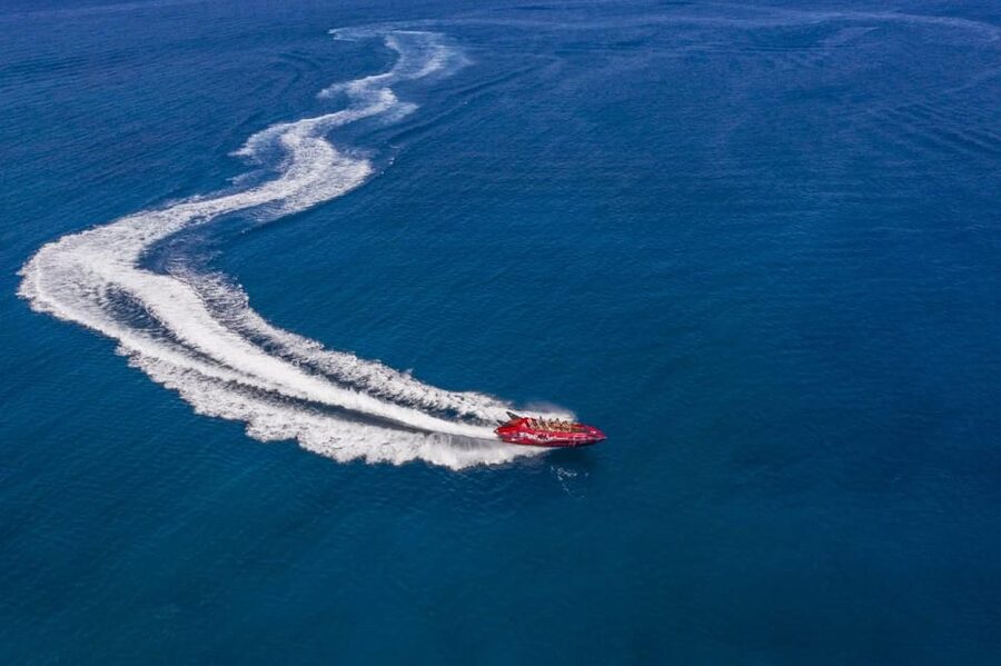 Rhodes Town: Adrenaline Jet Boat Adventure - What the 1,000-horsepower boat actually does