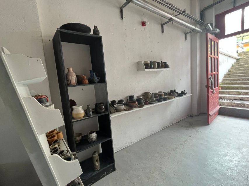 Rhodes Town: Pomegranate Pottery Masterclass - Painting a dried piece with your own design