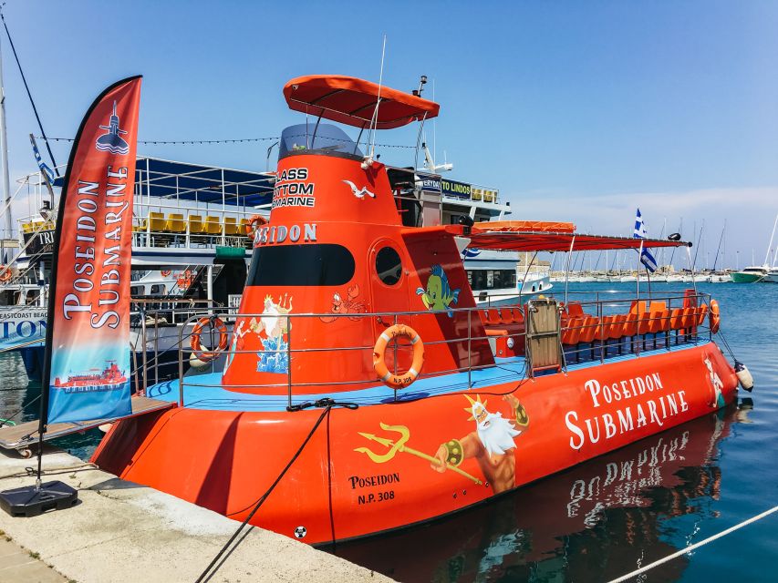 Rhodes Town: Submarine Cruise with Underwater Views - What the Poseidon Submarine really is